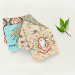 Lingettes lavable boho indien