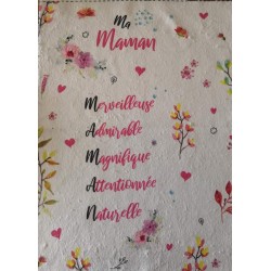 Serviette à main maman