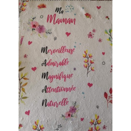 Serviette à main maman