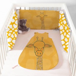 Parrure de lit bébé girafe