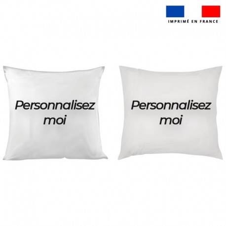 Coussin personnalisable