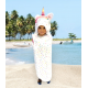 cape de bain licorne