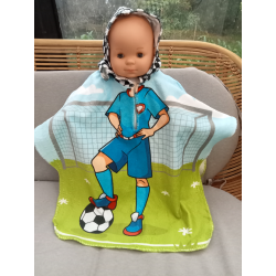 Poncho éponge Footballeur