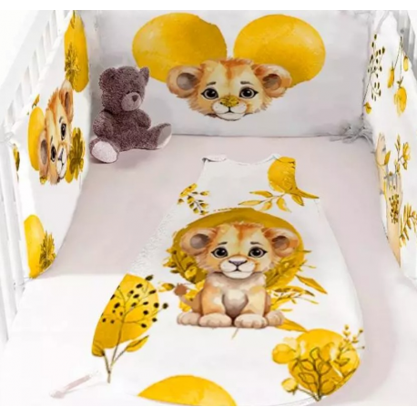 parure lit bébé Léo le lion