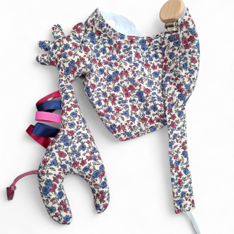 Set naissance liberty bleu 