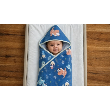 Sortie de bain Dinosaure