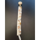 Attache tétine coquillage 
