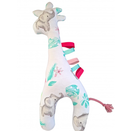Hochet girafe éléphant