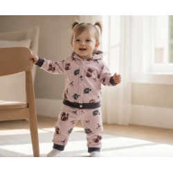 Ensemble evolutif forêt rose