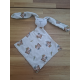 Doudou lapin tigre