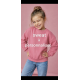 sweat rose à personnaliser